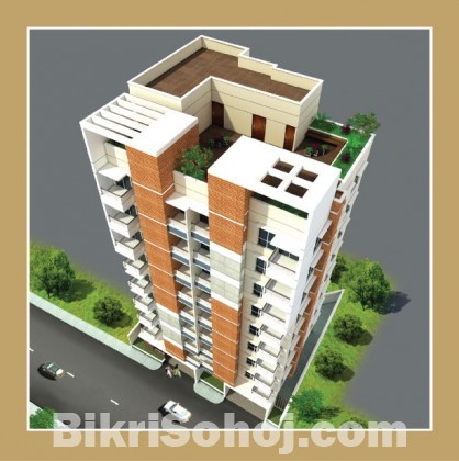 BDDL 1350 Sft 3 Bed Flat Adjacent Mirpur 10 Chattar